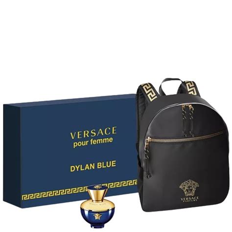 versace miniature gift set|Versace backpack gift with purchase.